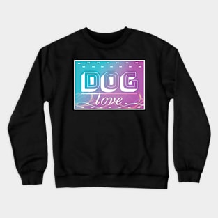 Dog Love Graphic Crewneck Sweatshirt